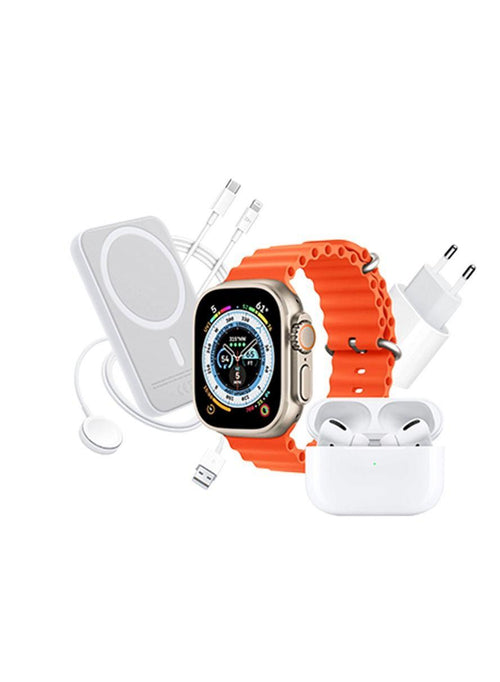 OFERTA PACK-Reloj inteligente X8 PREMIUM MANZANA