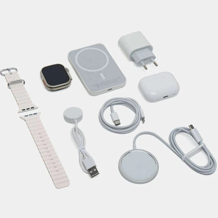OFERTA PACK-Reloj inteligente X8 PREMIUM MANZANA